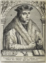 Sir Thomas More, Heiliger, Illustration aus 