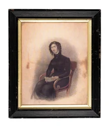 Skizze von Anne Lister von Shibden Hall