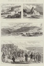 Skizzen auf Skye, die Agitation der Crofters