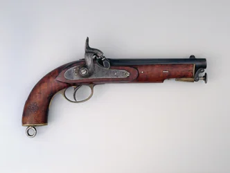 Glattrohr-Perkussionspistole, Kaliber .656, 1873