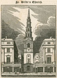 St Brides Kirche, Fleet Street, London