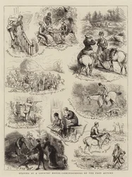 Aufenthalt in einem Landhaus, Erinnerungen an den vergangenen Herbst