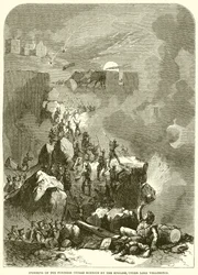 Sturm auf die Festung Ciudad Rodrigo durch die Engländer unter Lord Wellington