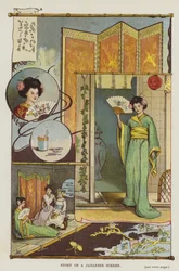 Geschichte eines japanischen Schirms
