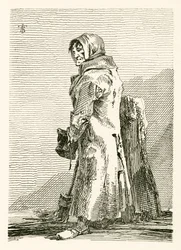 Straßenkehrer an der Kreuzung oben auf dem Ludgate Hill