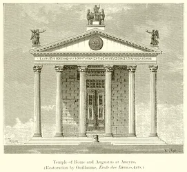 Tempel von Rom und Augustus in Ancyra