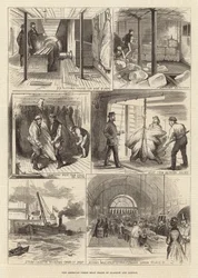 Der amerikanische Frischfleischhandel von Glasgow und London