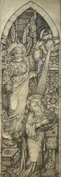 Die Verkündigung, Werkstatt von Heaton, Butler & Bayne, ca. 1900