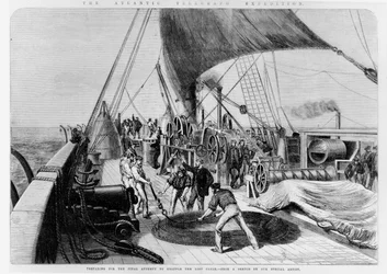 Die Atlantische Telegraphenexpedition, der letzte Versuch, das verlorene Kabel zu ergreifen