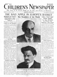 Der schlechte Apfel im Korb Europas, Titelseite von 