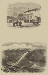 Die Schlacht von Gravelotte (Stich)