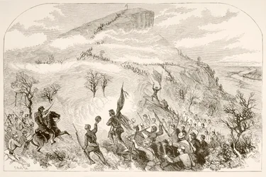 Die Schlacht von Lookout Mountain