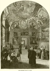 Der Borghese-Palast in Rom