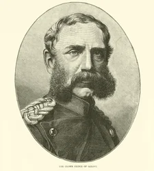 Der Kronprinz von Sachsen, August 1870