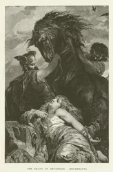 Der Tod von Brunhilde (Brunehaut)