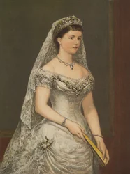 Die Herzogin von Albany (Chromolithografie)