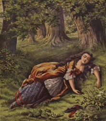 Die Fee am Brunnen, oder die zwei Mädchen