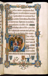 Der Gorleston Psalter, Add MS 49622 f.69r
