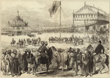 Das Kaiserliche Durbar in Delhi