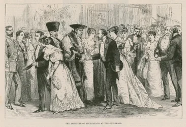 Das Institut der Journalisten in der Guildhall, London