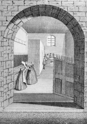 Die Art und Weise, wie John Shepherd aus dem Verurteiltenloch in Newgate entkam, 1724