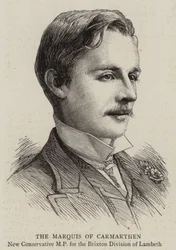Der Marquis von Carmarthen (Gravur)