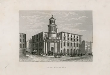 Die neue Kohlenbörse, Thames Street