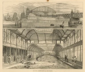 Die neuen Schwimmbäder an der Themse