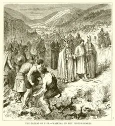 Das Feuergericht – Gehen über heiße Pflugscharen