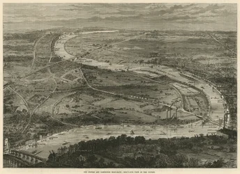 Das Oxford und Cambridge Bootsrennen