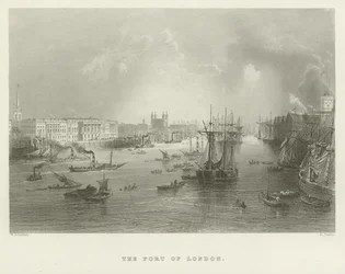 Der Hafen von London