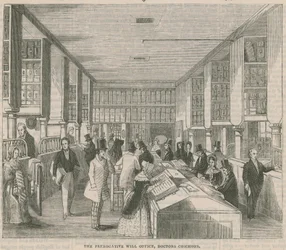 Das Prerogative Will Office, Doctors Commons, London