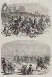 Der Prinz von Wales in Ägypten