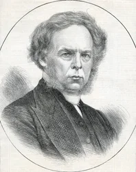 Der Reverend G. T. Perks, Präsident der Wesleyan Methodist Conference, 1873