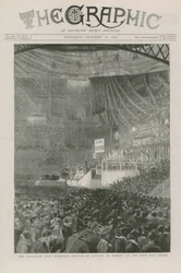 Der Gedenkgottesdienst der Heilsarmee in der Olympia zum Gedenken an die verstorbene Mrs. Booth