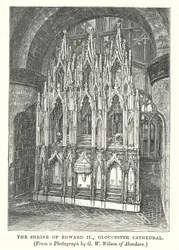 Das Heiligtum von Edward II, Gloucester Cathedral