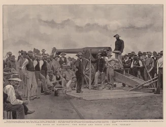 Die Belagerung von Mafeking, die Buren und ihr Langrohr, "Creaky"