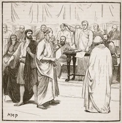 Die Sophisten aus Rom vertrieben