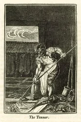 Der Gerber (Gravur)