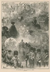 Der Erntedanktag: Was man von einem Fenster aus sah