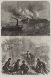 Der Krieg in Amerika (Stich)