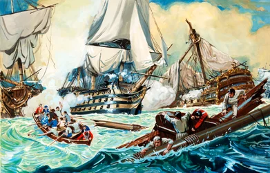 Die Schlacht von Trafalgar