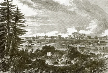 Die Stadt Victoria, Vancouver Island