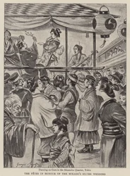 Die Feste zu Ehren der Silberhochzeit des Mikado