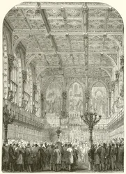 Das Innere des House of Lords