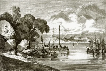 Der Landeplatz in Macao