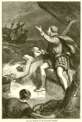 Die letzten Momente von Sir Humphrey Gilbert