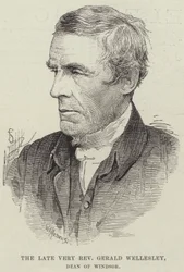 Der verstorbene Hochwürdige Gerald Wellesley, Dekan von Windsor (Stich)