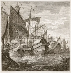 Die Seeschlacht vor Kap Pelorus