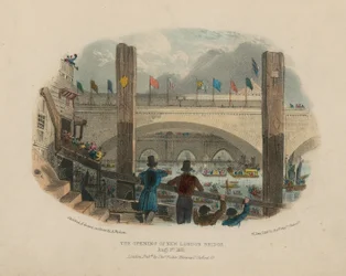Die Eröffnung der neuen London Bridge